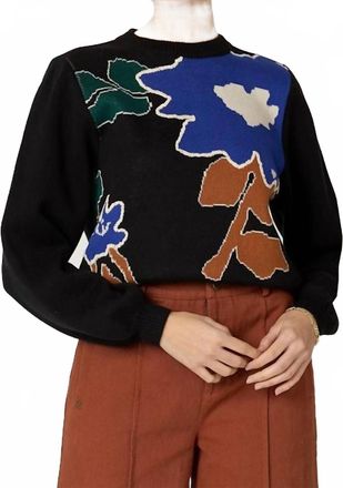 Cleobella Mariposa Emory Sweater In Black