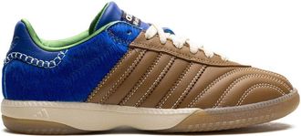 adidas Blue Samba Millenium Sneakers - Mens - Rubber/Fabric/Nappa Leather/Pony Fur