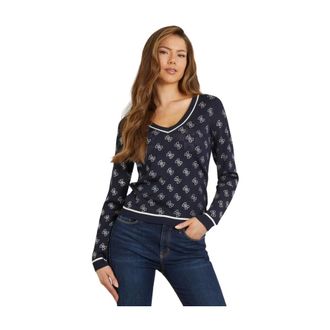 Guess Truien & Vesten, Dames, Blauw, L, Rosie Trui