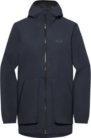Jack Wolfskin Terraview 2L Parka Mantel f&uuml;r Damen | blau