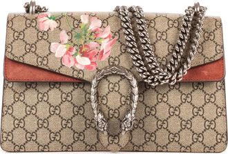 Gucci Pre-owned Womens Blooms Dionysus Small Shoulder Bag - Beige - One Size