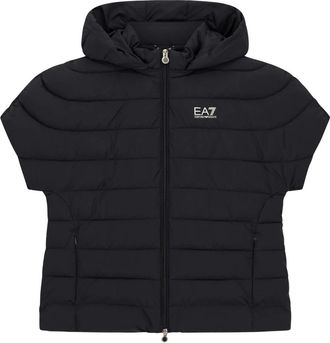 Emporio Armani Mouwloze Jas - Dames - Bodywarmers - Zwart - S - Polyester - Jassen