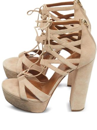 Aquazzura suede sandals - Neutrals