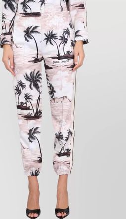 Palm Angels island print track pants