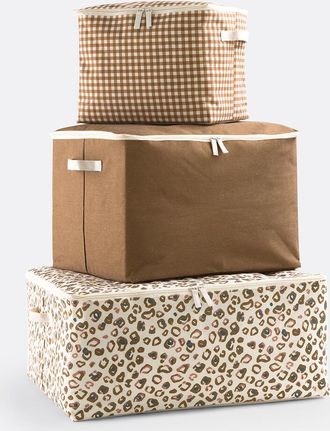 La Redoute Interieurs Set van 3 opberghoezen, Sunny