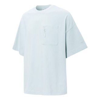 Puma Logo Pocket T-Shirt Light Blue 534670-62