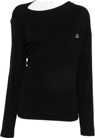 Vivienne Westwood Tops, Dames, Zwart, XS, Katoen, Hebo Top