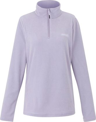 Regatta Great Outdoors Womens/Ladies Sweetheart 1/4 Zip Fleece Top (8) (Wisteria)