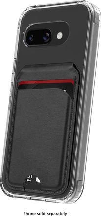 Sahara Venture Series Wallet Case for Google Pixel 9a - Clear/Scorpion Black