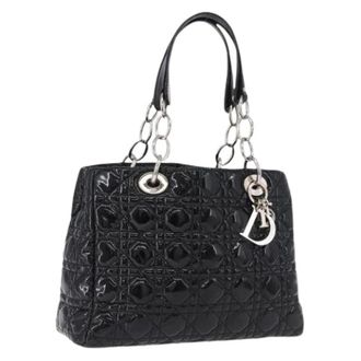 Dior Pre-owned Vintage Tote Bag - Dames - Pre-owned - Zwart - Maat: ONE Size Leer