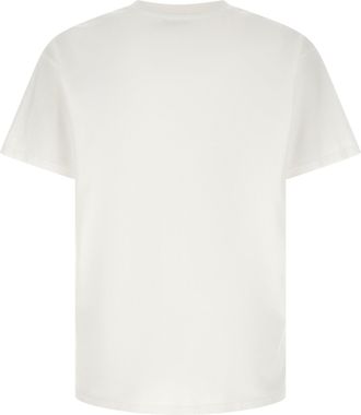 Givenchy Logo-Embroidered Cotton T-Shirt - White
