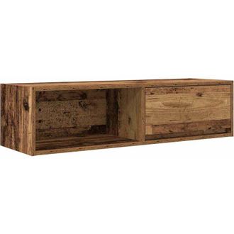 vidaXL Vidaxl - Mobile Porta tv Legno Antico 100x31x25,5 cm Legno Multistrato