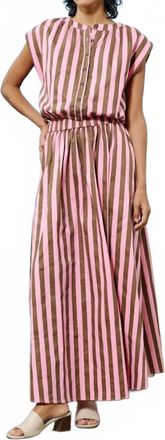 FRNCH Any Woman Top In Rose Stripe