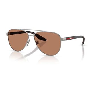 Prada Sunglasses, unisex, Gray, Size: 58 MM Psa52S Sunglasses