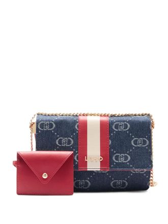 Liu Jo Crossbodytas met jacquard - Blauw