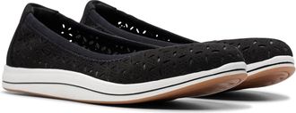 Clarks Breeze Roam 26177228 Flats Womens Black Slip On Casual Shoes HAWK1907