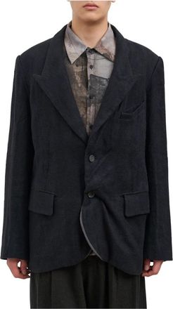 Ziggy Chen Hombre, Chaquetas, Negro, Talla: L