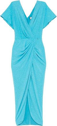 Nissa Abito con arricciatura - Blu