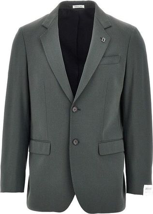 Breras Milano Twill single-breasted jacket Man 46