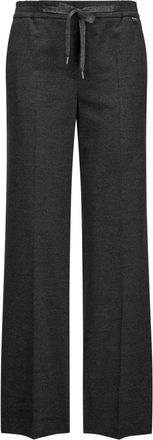 Marc Cain Washington Pantaloni a Gamba Larga - - Trousers - Donna - Nero - XL