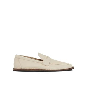 The Row Calfskin Slip-On Womens Loafers