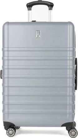 Travelpro Rollmaster Lite 2 24-Inch Expandable Medium Checked Hardside Spinner Luggage in Light Grey Matte at Nordstrom Rack