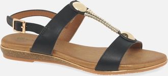 Lunar Womens Renoir Womens Sandals - Black - Size: 3
