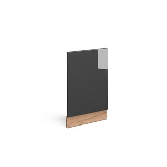 Vicco Panel Frontal Fame-line, Antracita Alto Brillo, 45 Cm Sin Encimera
