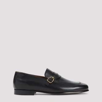 Tom Ford Black Leather Loafers