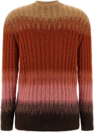 Fendi Womens Multicolor Wool Cardigan Clothing