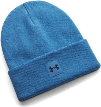 Under Armour Halftime Cuff Beanie in Aegean Blue/black at Nordstrom