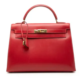 Herm&egrave;s Pre-owned Hermes Box Calf Kelly Sellier 32 Ladies 351V0W2WS6CEGSK0