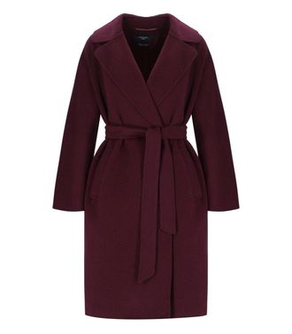 Weekend by Max Mara CAPPOTTO CON CINTURA CIVADA BERRY MAX MARA WEEKEND