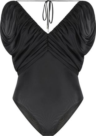 Pinko Beccafico nylon bodysuit - Dames - Bodies - Zwart - XS - Nylon - Tops