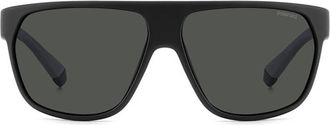 Polaroid PLD 7053/S Polarized 003/M9 Mens Sunglasses Black Size 60