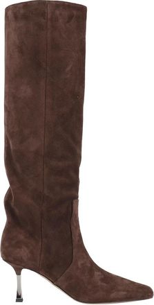 PARIS TEXAS Bettina Boot 75 - Dames - Laarzen met Hak - Bruin - 36 EU - Leer - Schoenen