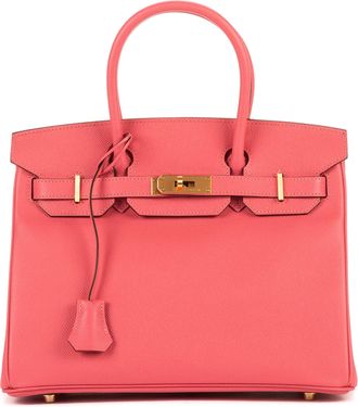 Herm&egrave;s Pre-owned Womens Special Order Birkin Horseshoe 3 Handbag - Pink - One Size