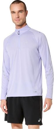 Asics Road Lite-Show 1/2 Zip L/S Top Laufshirt f&uuml;r Herren | lila