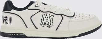 Amiri Sneakers basse Newport in pelle liscia con punta traforata e logo a contrasto