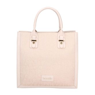 Braccialini Tote Bag - Dames - Tassen - Beige - Maat: ONE Size Poliester