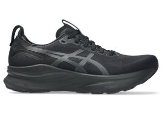 Asics Mens Gel Kayano 32 Extra Wide Shoes In Black/graphite Grey