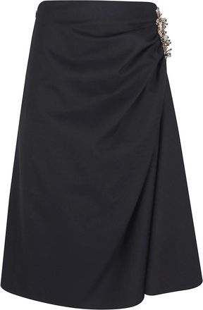 Dries Van Noten Dames, Rokken, Blauw, Maat: 3XS