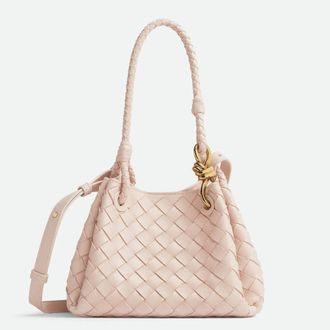 Bottega Veneta Small Parachute Intrecciato Shoulder Bag