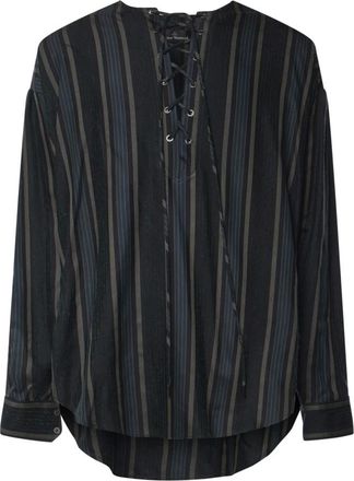 Vivienne Westwood Camisa Lace Up Gordon - Shirts - Hombre - Multicolor - L