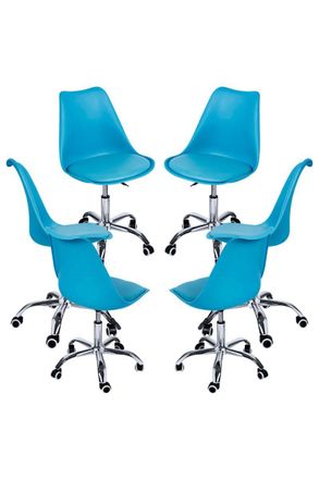 Regalos Miguel Packs Sillas - Pack 6 Sillas Neo - Azul Claro