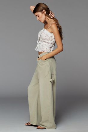 Pilcro Kayden Chino High-Rise Carpenter Barrel Pants
