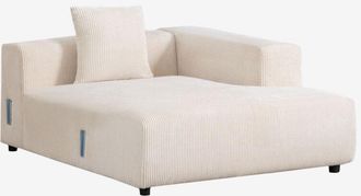 Sklum Sklum - M&oacute;dulo Chaise Longue Derecho Con Coj&iacute;n Para Sof&aacute; Modular Bruna