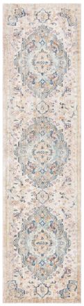 Safavieh Alfombra Viscosa Blu/Neutrale 69 X 244 cm