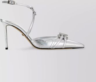 Mach & Mach pumps nappa leather metallic finish