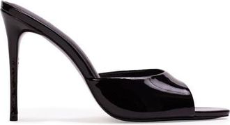 Black Suede Studio Jazz 100 Patent Mule in Black Patent Leather at Nordstrom, Size 37.5